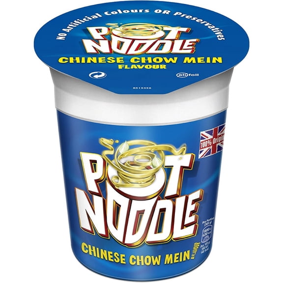 Pot Noodle Chinese Chow Mein 90g (Pack of 12)