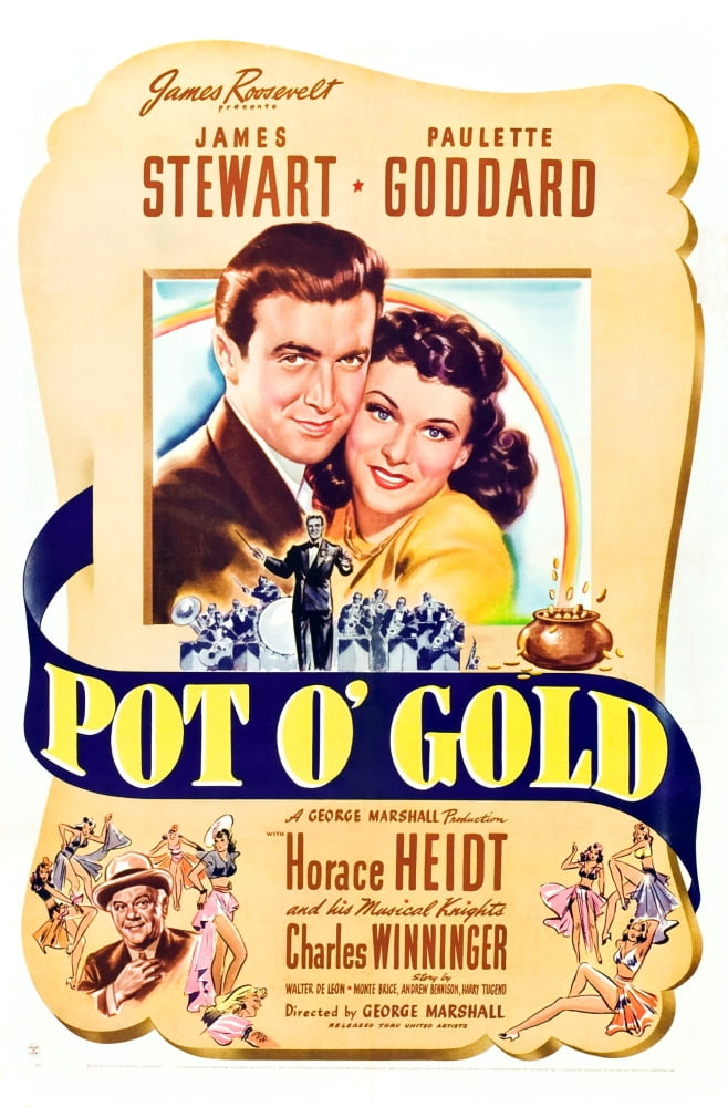 Pot O Gold Canvas Art - (24 x 36)