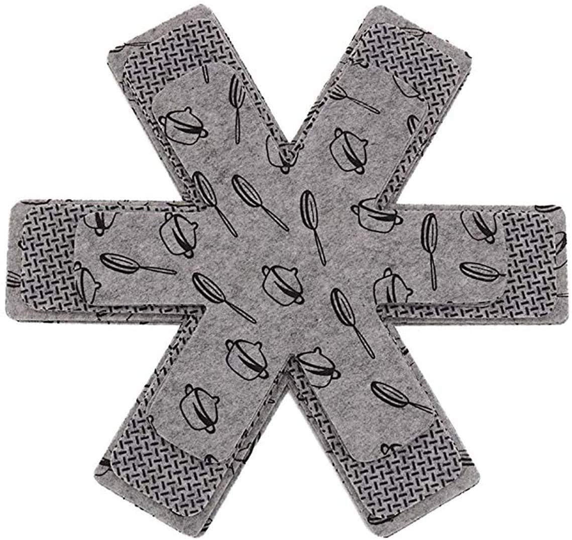 Pot and Pan Protectors,12 Set 3 Sizes, Cookware Protector Set, Pans