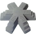 thumbnail image 1 of Pot and Pan Protectors 9 Pcs (12" 14" 16"), Gray Pan Protectors for Stacking, Pots and Pans Dividers, 3 Different Sizes, Avoid Scratching Cookware Protectors, 1 of 4