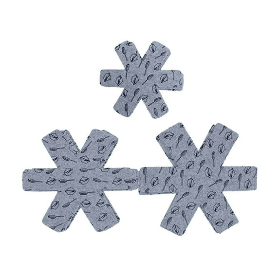 Pot And Pan Protectors Cookware For Stacking 12 Pcs Cookware Protector Set Pots And Pans Dividers Avoid Scratching Marring Defends Against Scratches Indentation Organizing Small Mats for Tables Wicker