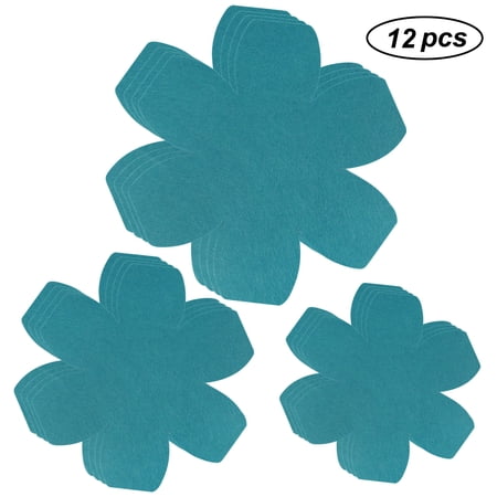 Pot and Pan Protectors, Set of 12 and 3 Different Sizes, Larger & Thicker Felt Pan Protector Pads, Cyan Pot Separators Protectors for Stacking and Protecting Your Cookware