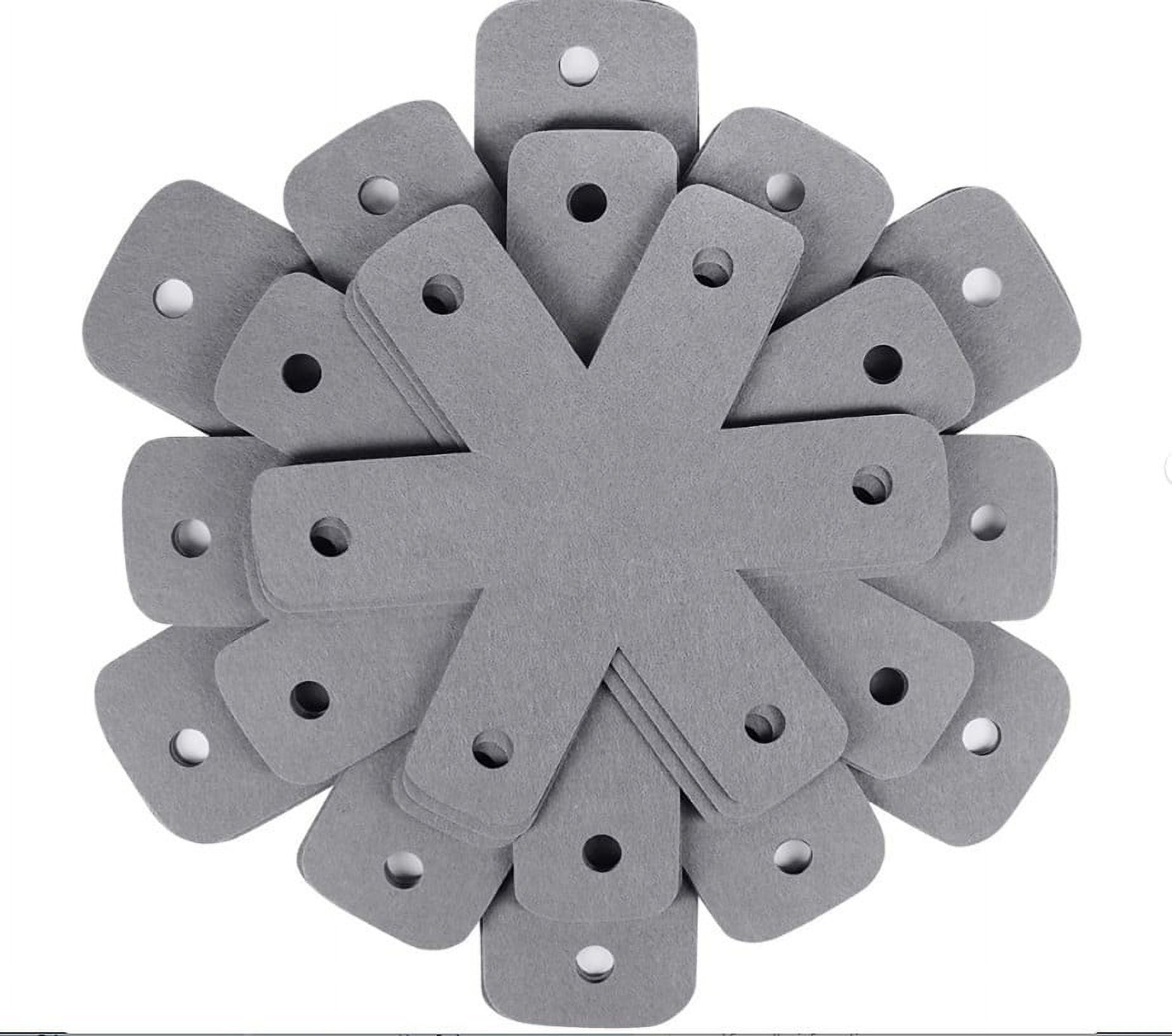 Pot Pan Protectors, Set of 12 and 4 Different Sizes, Larger & Thicker