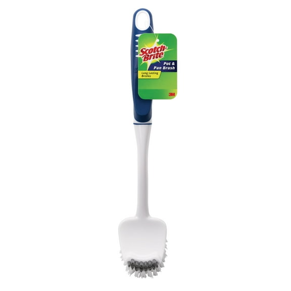 Scotch-Brite Pot and Pan Dish Brush - Scrub Brush for Pots & Pans - Multicolor