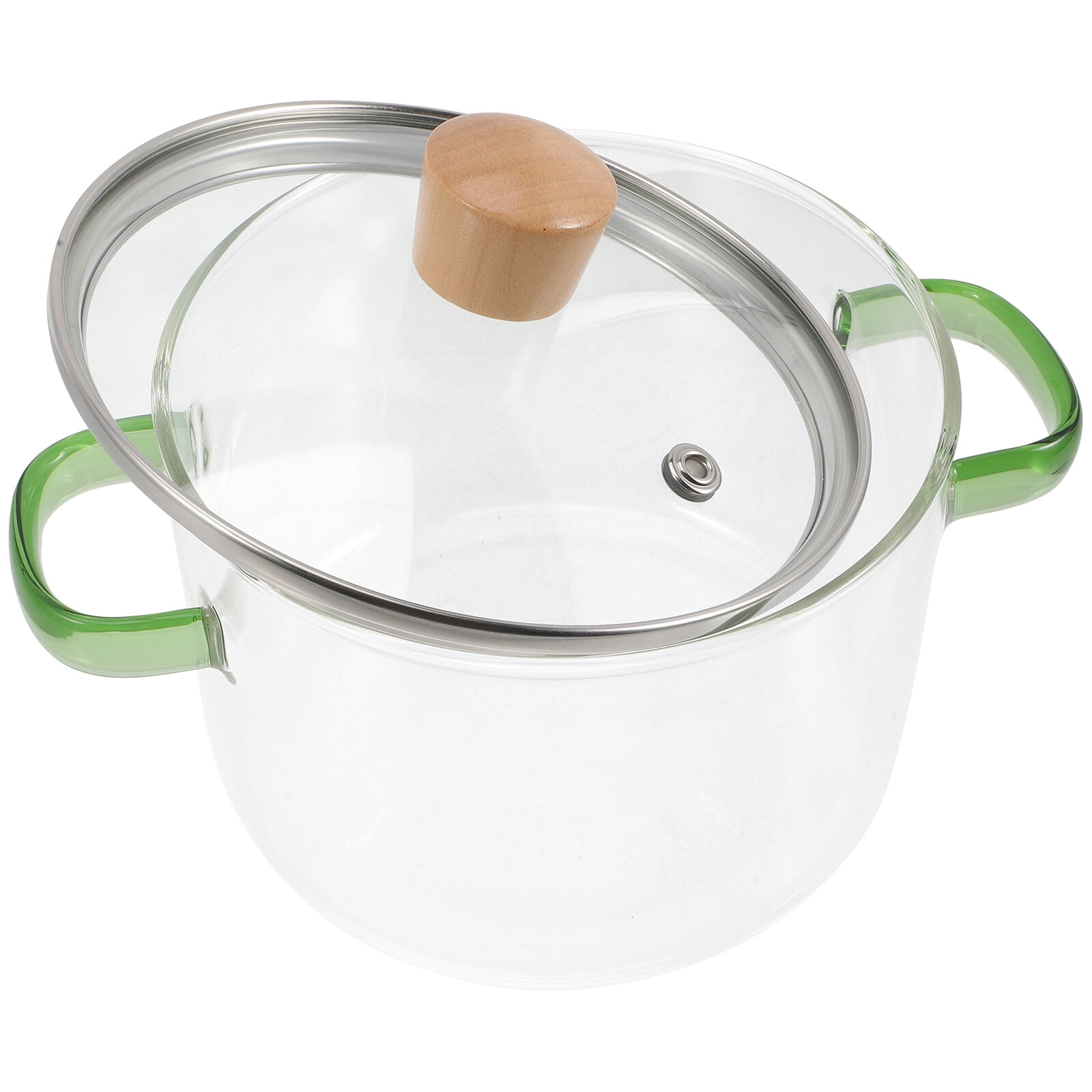 Pot Pots for Induction Cookers Kitchen Transparent Pan Stove Mushroom