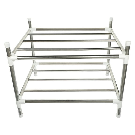 Pot Rack Cupboard Stainless Steel Plastic Estantes Para Cocina Almacenar Shelf for Kitchen Stand Lids Organizer