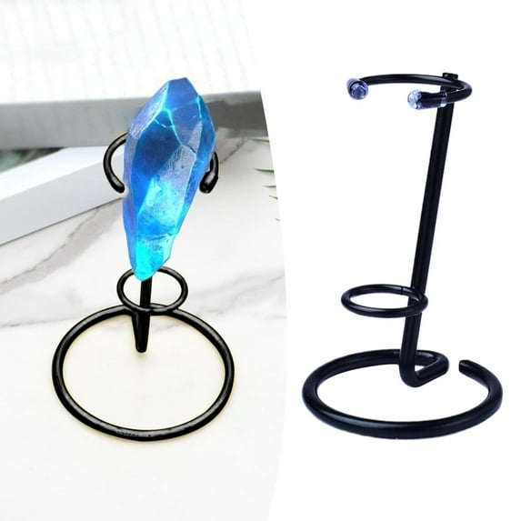 Pot Rack Small Wand Display Stand Wand Stands, Arms Display Stand Display Easel Holder For Small Gemstones Display Stand Wand Holder,Black Kitchen Rack