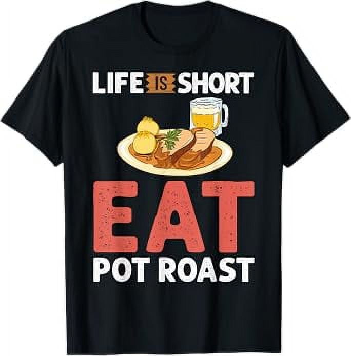 Pot Roast Recipe Slow Cooker Beef Meat Seasoning TShirt