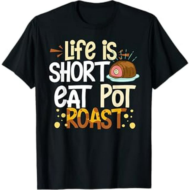 Pot Roast Recipe Slow Cooker Beef Meat Seasoning TShirt