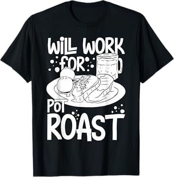 Pot Roast Recipe Slow Cooker Beef Meat Seasoning TShirt