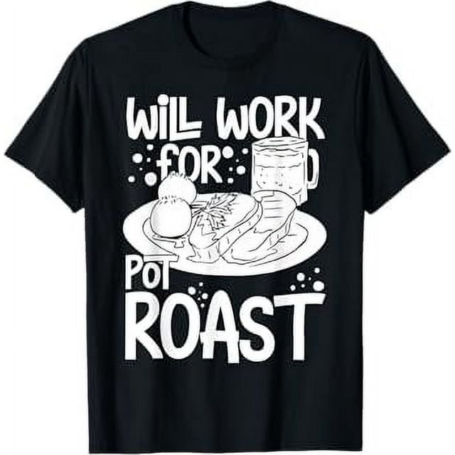 Pot Roast Recipe Slow Cooker Beef Meat Seasoning TShirt