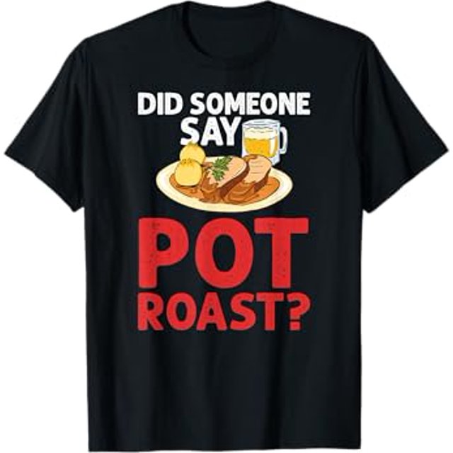Pot Roast Recipe Slow Cooker Beef Meat Seasoning TShirt