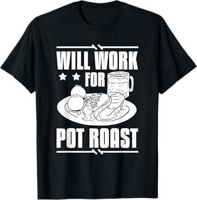 Pot Roast Recipe Slow Cooker Beef Meat Seasoning TShirt