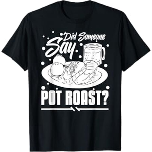Pot Roast Recipe Slow Cooker Beef Meat Seasoning TShirt