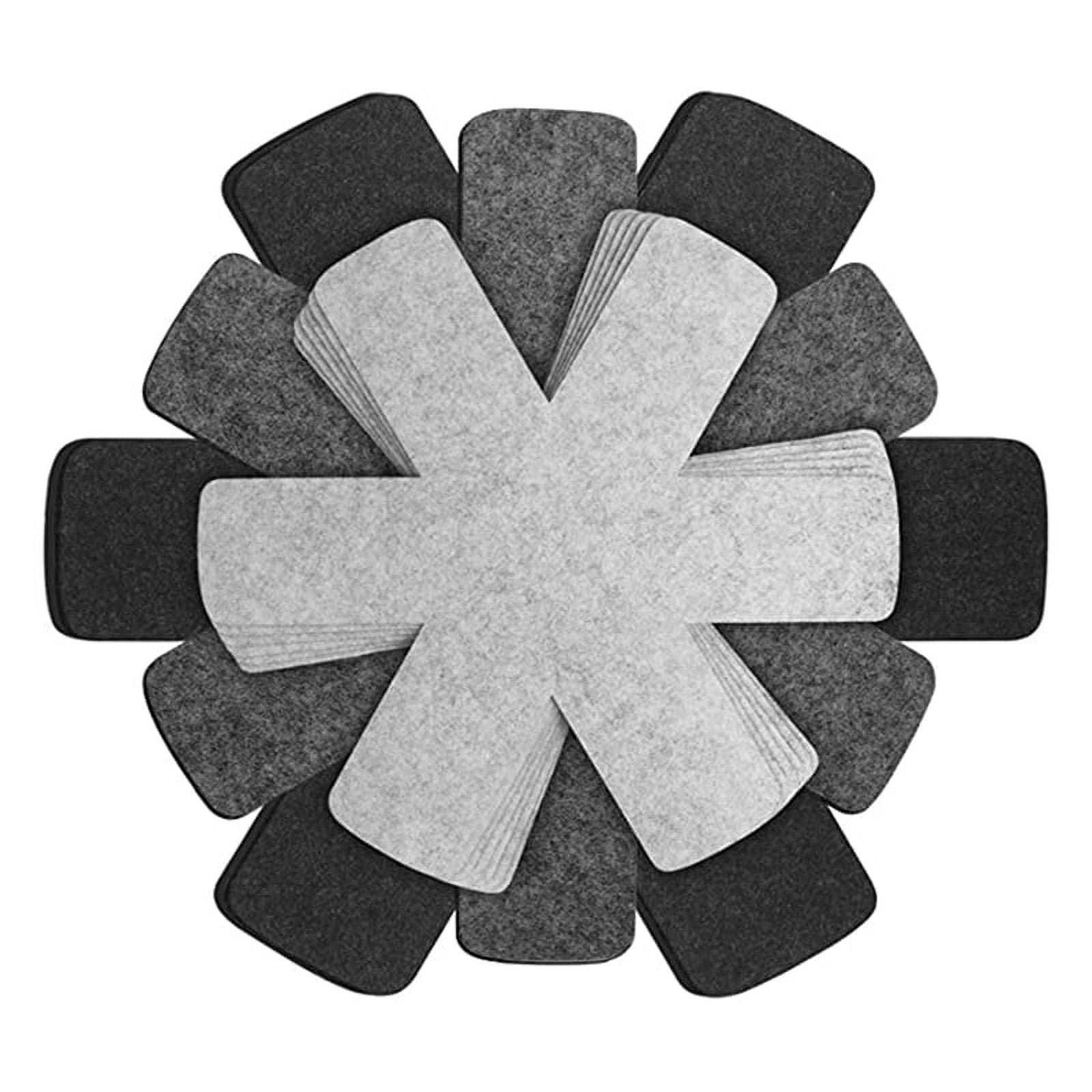 Pot and Pan Protectors, Set of 18, Pan Protectors for Stacking, Pot