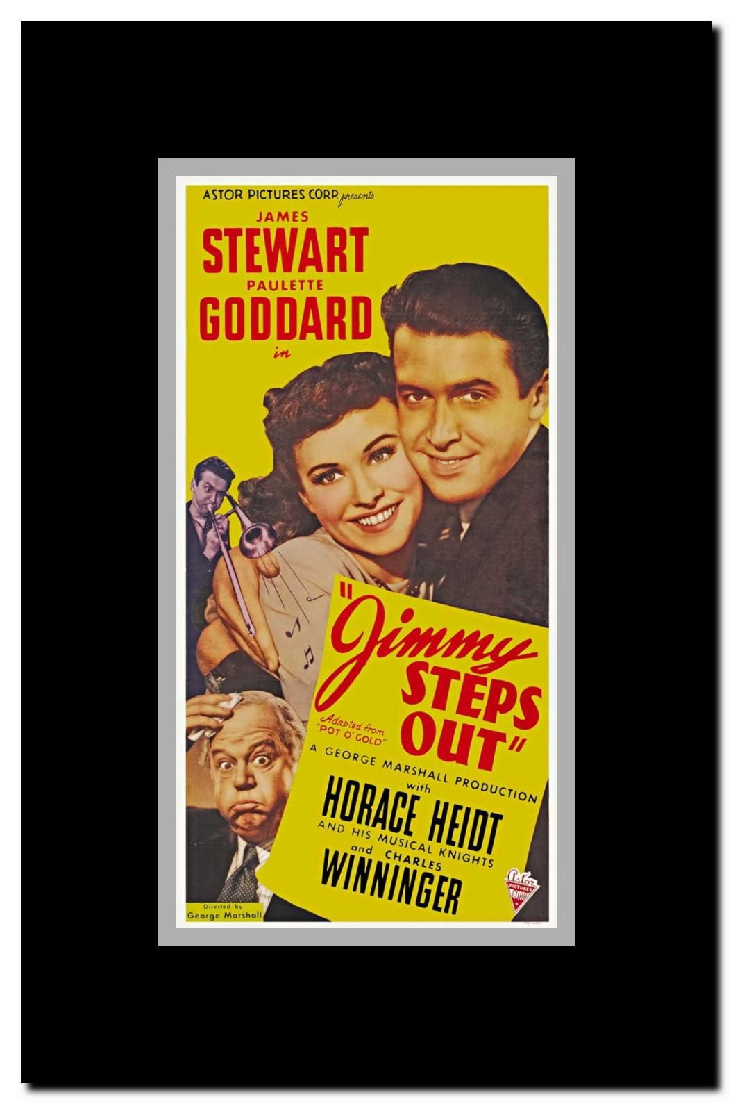 Pot o' Gold Framed Movie Poster