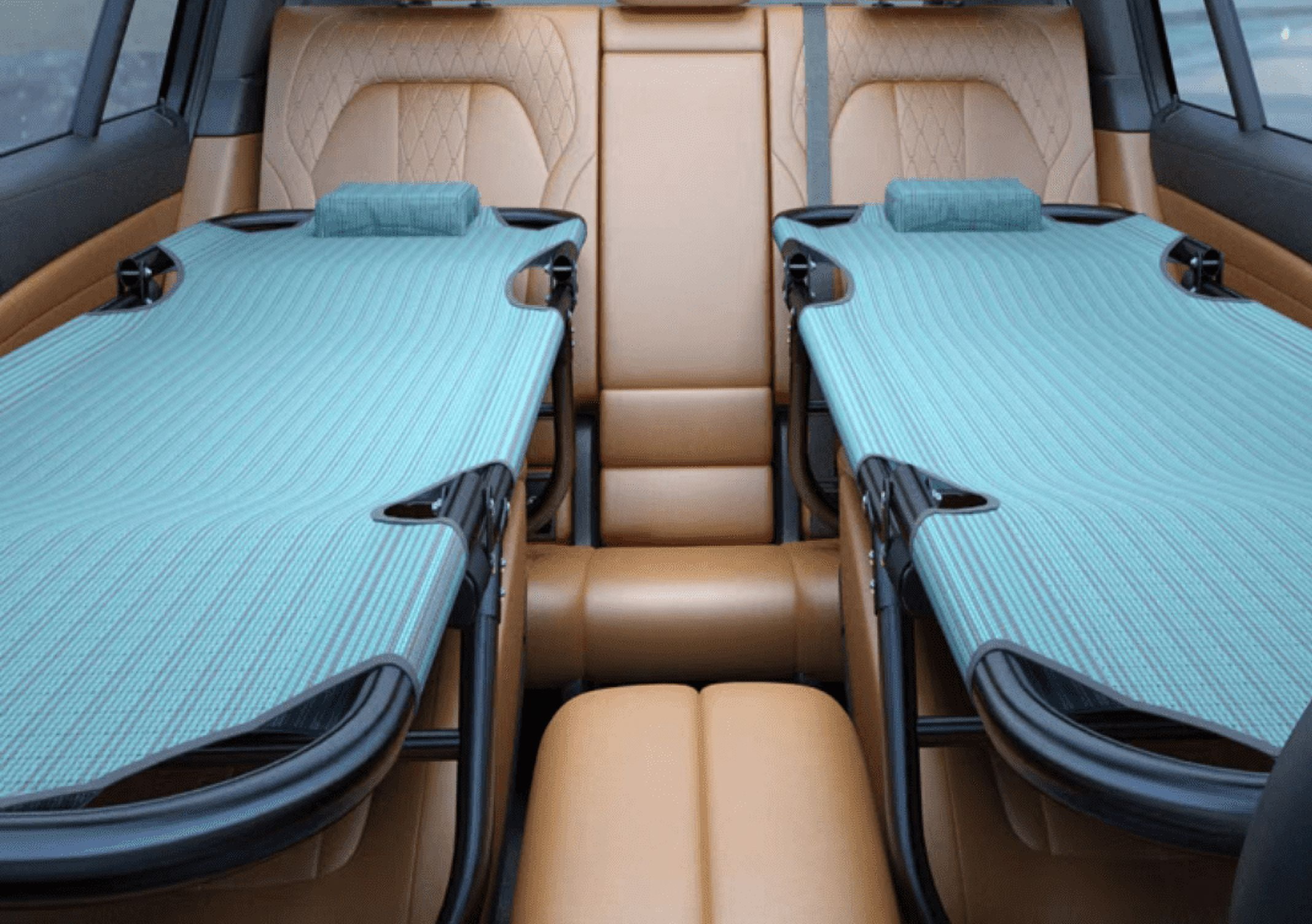 Potable Light Weight Folding "Bed in a Car" Van SUV Outdoor Camping