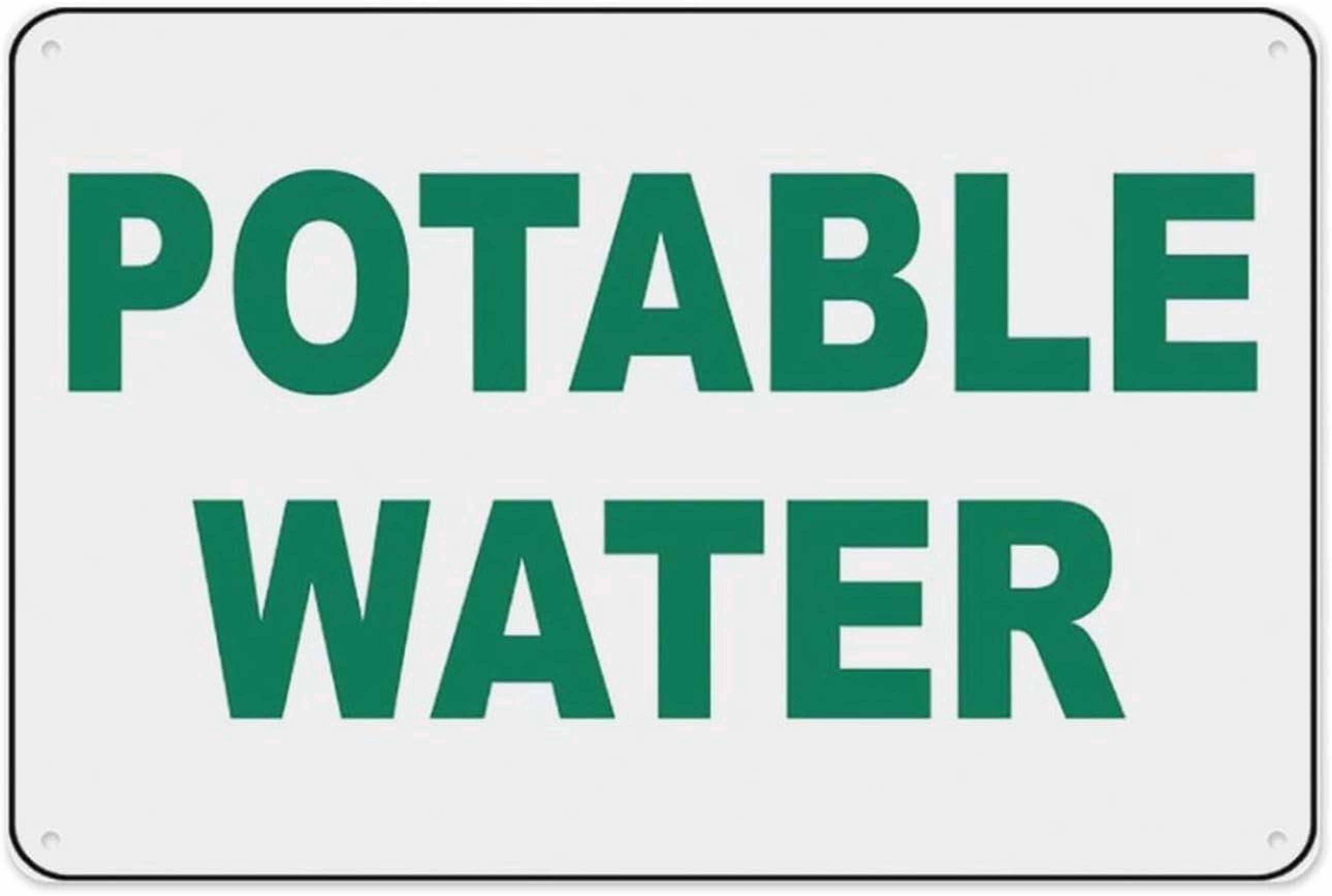 Potable Water Sign 8