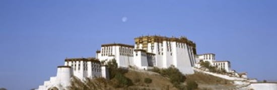 Potala Palace Lhasa Tibet Canvas Art - Panoramic Images (36 x 12)