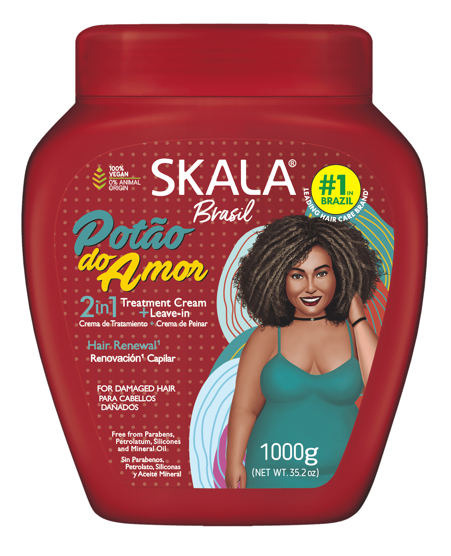 Skala Potão do Amor 2-in-1 Hair Treatment Cream & Leave In