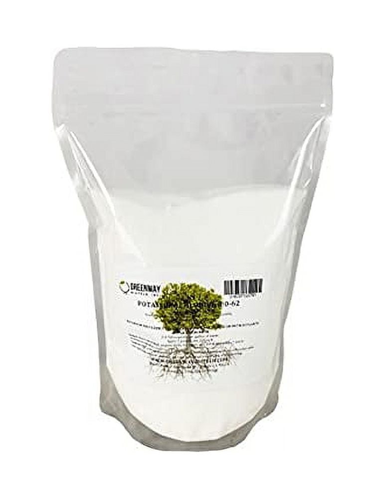 Potassium Chloride 0062 Fertilizer Contains 62 Potassium Muriate Of Potash 100 Water