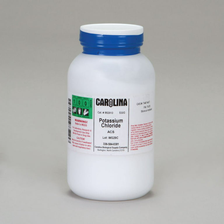 Potassium Cyanide, Granular Reagent, ACS, 500 grams, Each