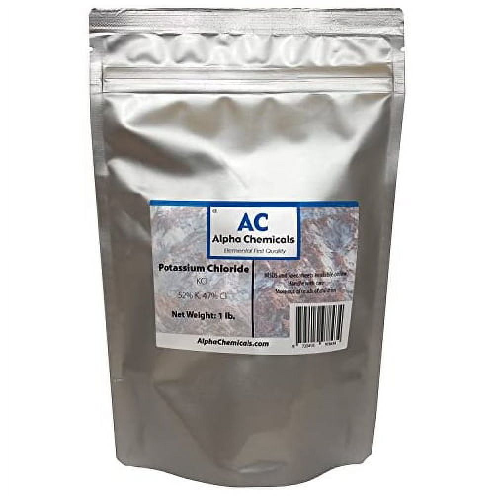 Potassium Chloride - KCl - 1 Pound