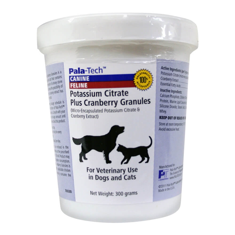 Potassium Citrate Plus Cranberry Granules for Dogs and Cats 300 Grams