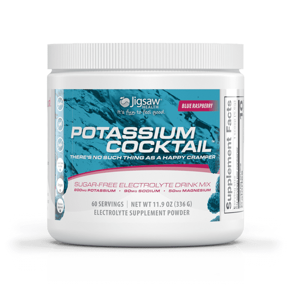 Potassium Cocktail Blue Raspberry Jar