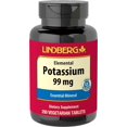 thumbnail image 1 of Potassium Gluconate Supplement 99 mg | 250 Tablets | Vegetarian, Non-GMO, Gluten Free | by Lindberg, 1 of 2