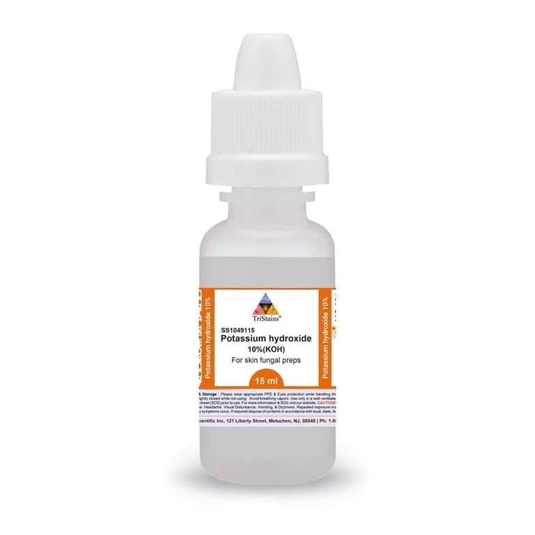 Potassium Hydroxide 10% Solution (30 mL) - Walmart.com