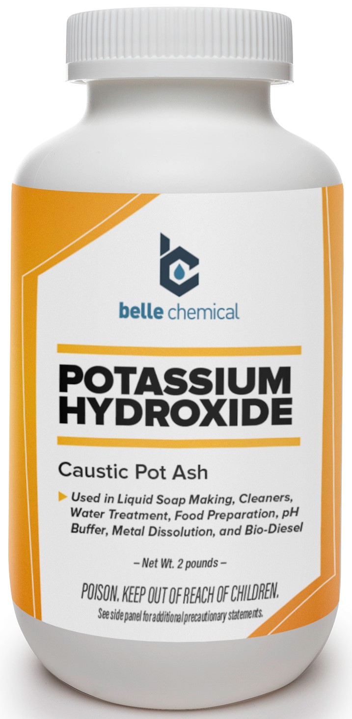 Potassium Hydroxide (Food Grade) 2 Pound Jar - image 1 of 2