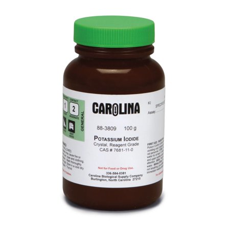 Potassium Iodide, Crystal, Reagent Grade, 100 G