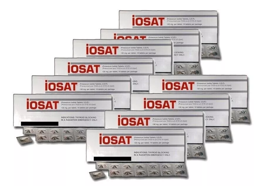 Potassium Iodide (IOSAT) (10 Units Included)