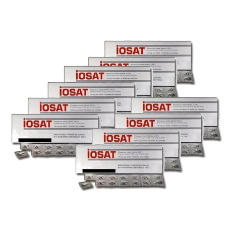 Potassium Iodide (IOSAT) (10 Units Included)