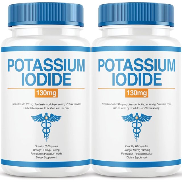 Potassium Iodide Tablets 130 mg, KI Potassium Iodide Thyroid and