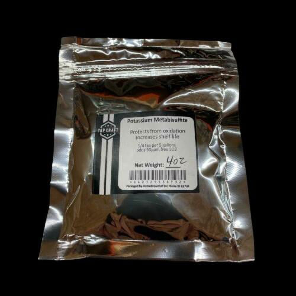 Potassium Metabisulfite Powder 4oz Wine, Beer, Homebrewing, Sanitizer