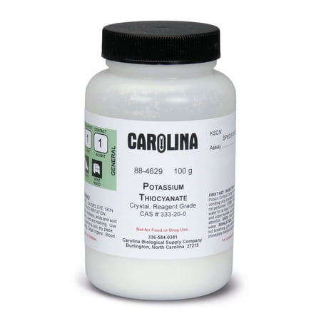 Potassium Thiocyanate, Reagent Grade, 100 G