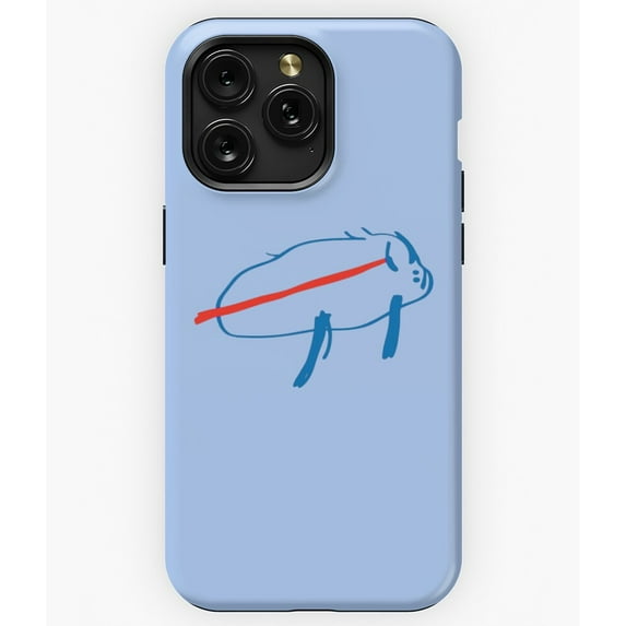 Potato Buffalo Josh Allen Funny Drawing Parody A9443 Phone Case for iPhone 11 to 17 Pro Max