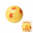 thumbnail image 1 of Potato Crunchy Squishy Toy, Yellow Potato Stress Ball with Brown Spots, Crunchy Sound Fidget Toy, Stress Relief Sensory Toy for Kids Adults, Desk Decor Gift, 1 of 7