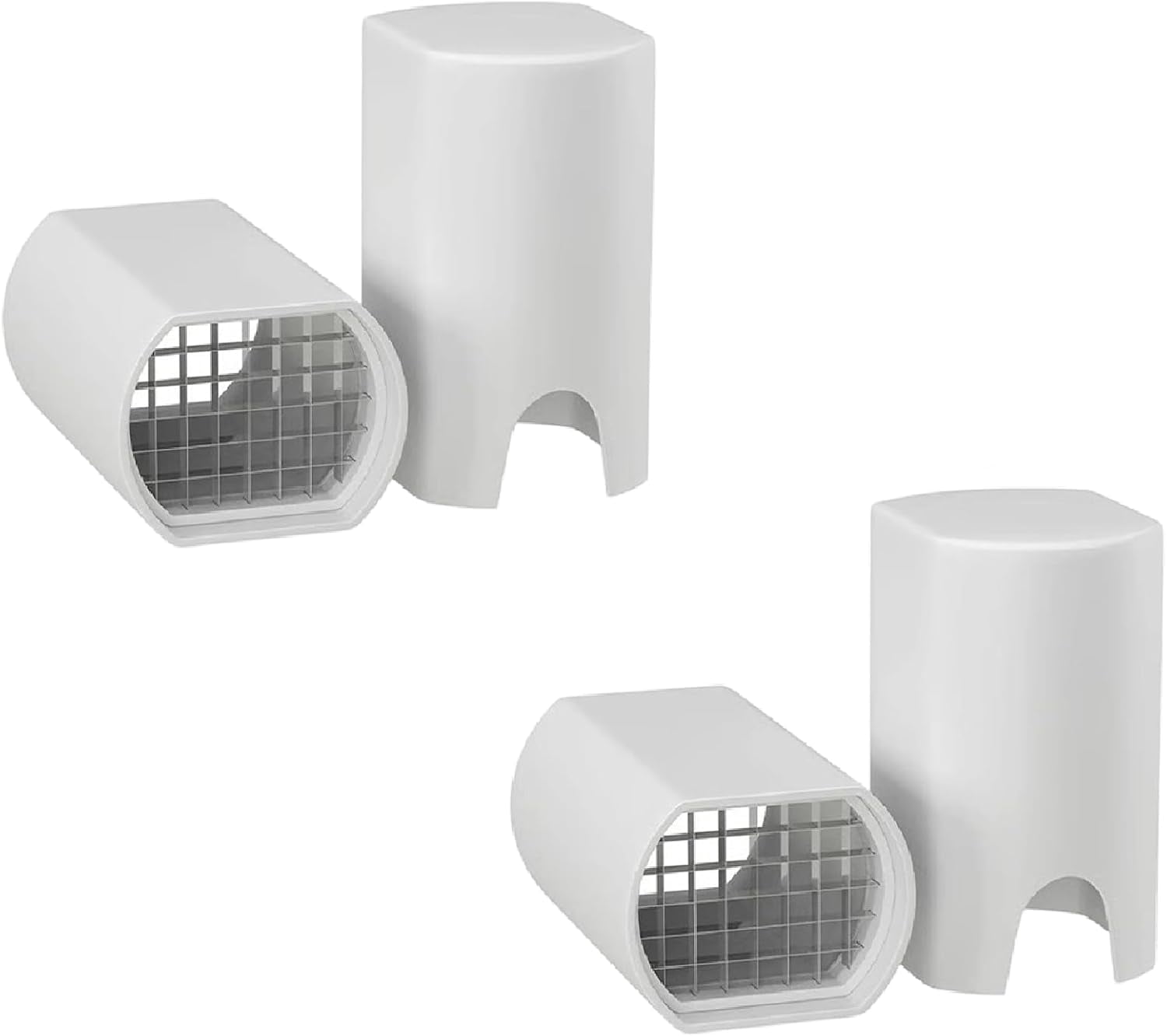 Potato Chipper, 2-in-1 French Fry and Waffle Cutter, PP Body, Stainless ...