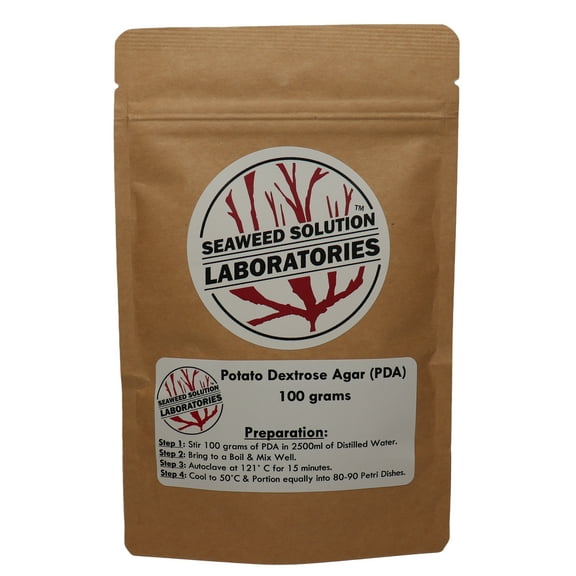 Potato Dextrose Agar (PDA) Dehydrated, 100 grams