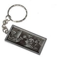 thumbnail image 1 of Potato Eaters By Vincent Van Gogh Keychain Key Chain Ring, 1 of 1