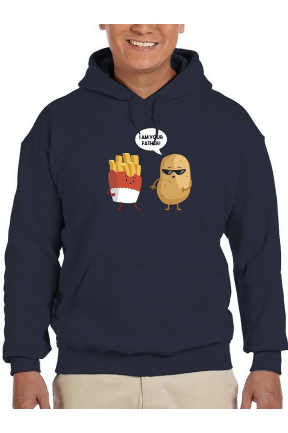 Potato Is The Father Of Fries Hoodie Men -GoatDeals Designs, Male Small