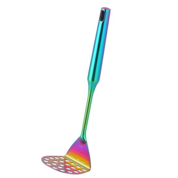 Potato Masher Hand Tool Heavy Duty Small Holes Ergonomic Horizontal Handle