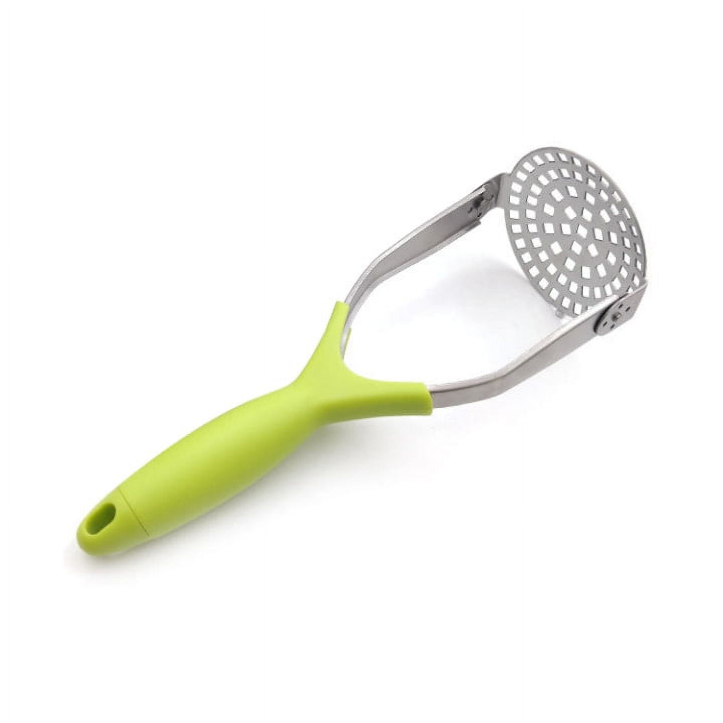 Potato Masher, Manual Spud Smasher Portable Stainless Steel Kitchen Tool  Mashed Mud Kitchen Tools for Vegetables Refried Beans, Baby Food, Fruits,  Bananas, Baking,Yams Potatoes Mesher 