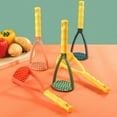 thumbnail image 1 of Potato Masher - Plastic Kitchen Tool for Baby Food, Vegetables & Fruits - Easy Press Handheld Masher for Potatoes, Sweet Potatoes & Beans, 1 of 2