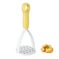 thumbnail image 1 of Potato Masher,Safe For Non-Stick Cookware. Cooking and Kitchen Gadget purple potato mashing and rolling, 1 of 6