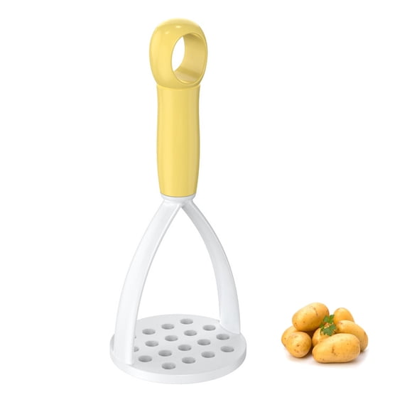 Potato Masher,Safe For Non-Stick Cookware. Cooking and Kitchen Gadget purple potato mashing and rolling