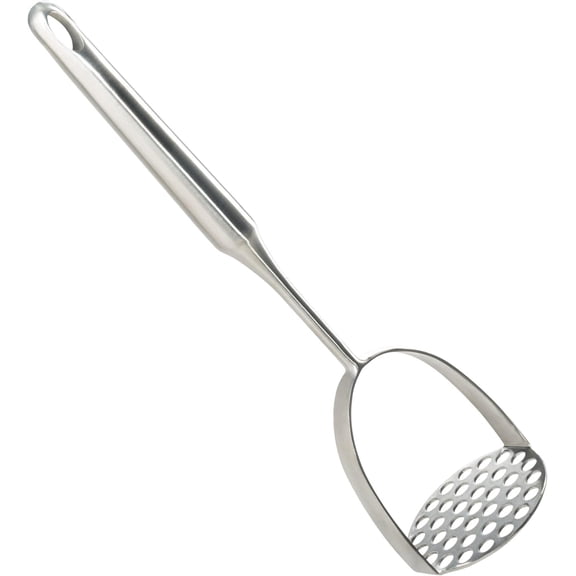 PLERISE Stainless Steel Potato Masher & Ricer Heavy Duty Mashing Utensil for Sweet Potato, Avocado, Beans, 12.5"